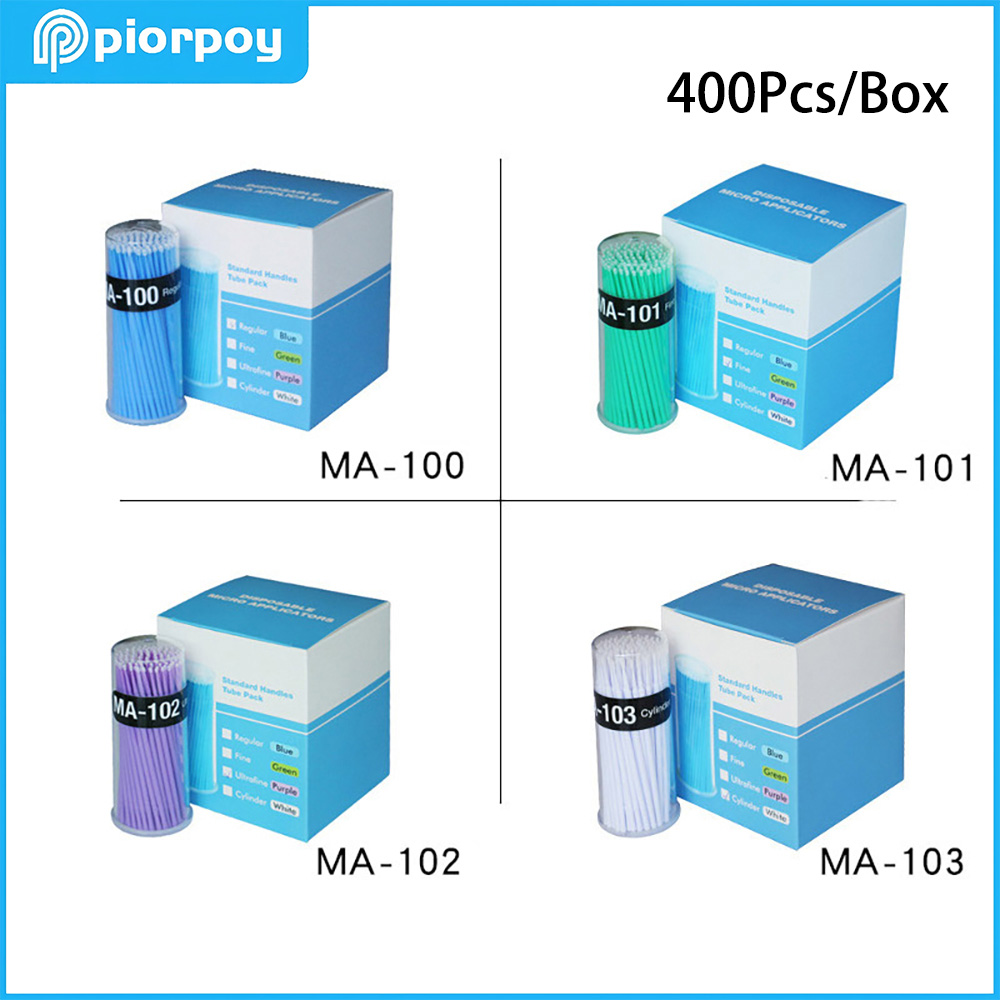 Teeth Whitening Home - PIORPOY 400 stks/doos Dental Micro Brush
