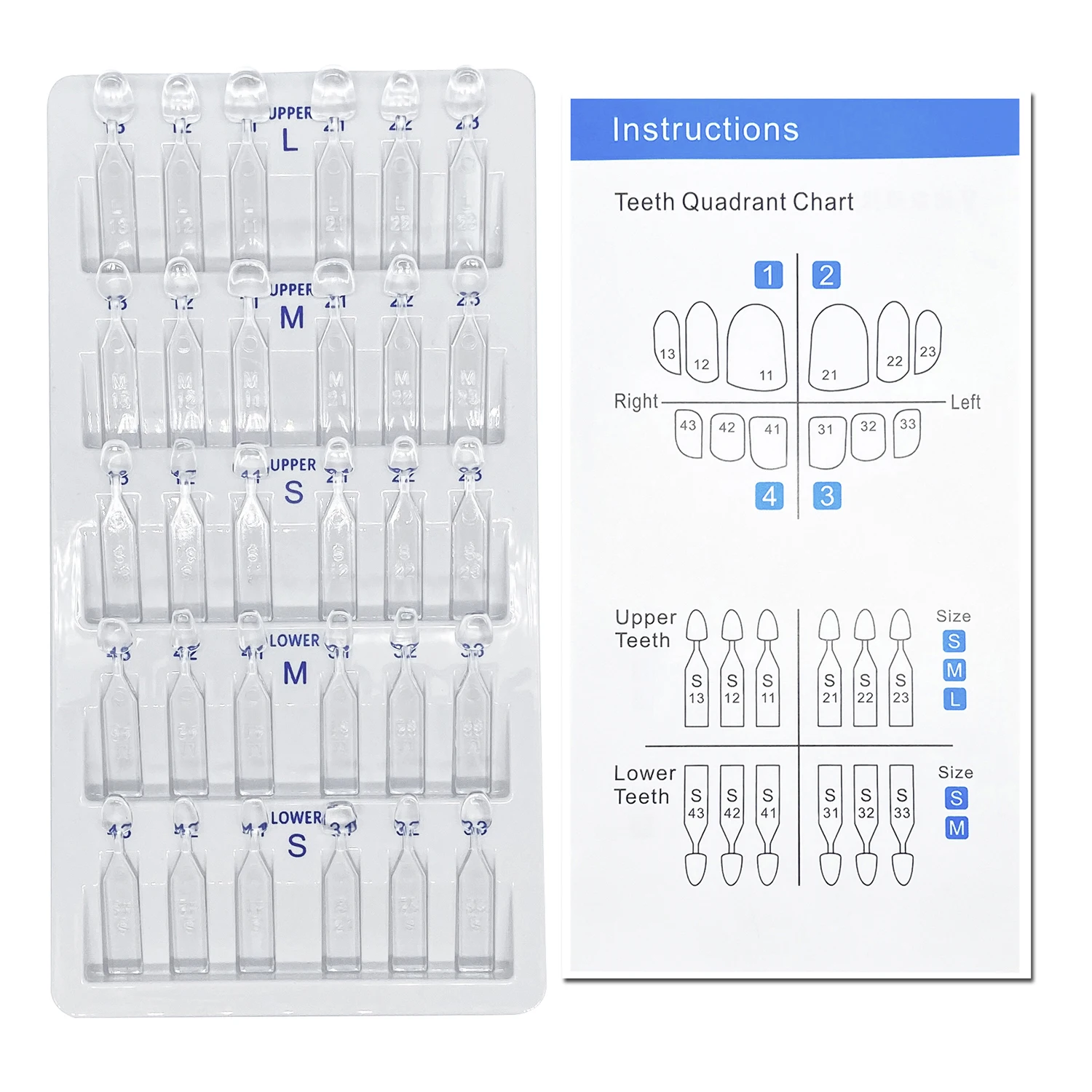 32 stks/set Tandheelkundige Fi - Teeth Whitening Light Kit recensie en prijs