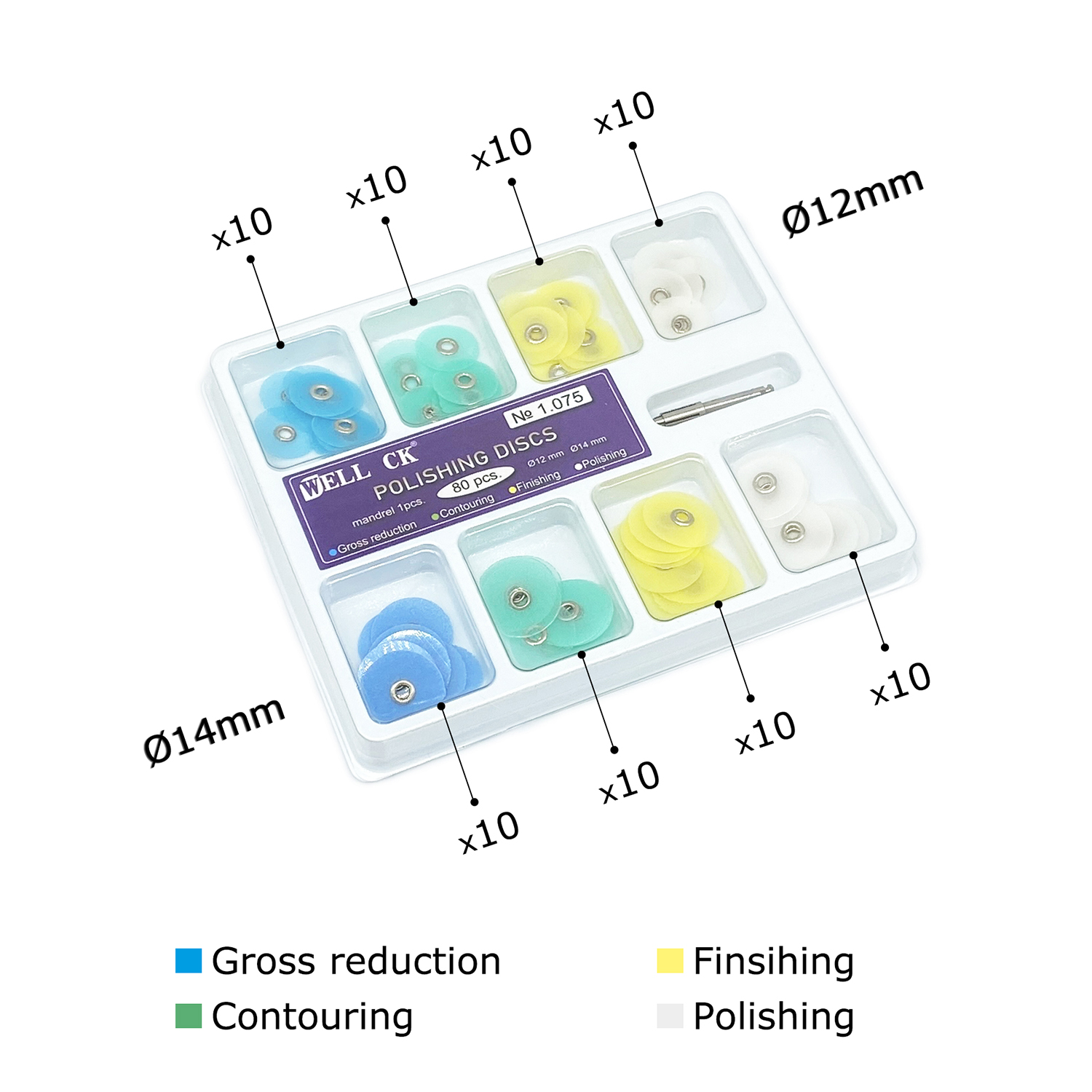 WELL CK 40/80 Stuks Tandheelku - Teeth Whitening Home recensie en prijs