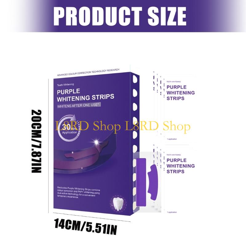L8RD 7/14Pairs Premium Paarse  - Teeth Whitening Quick recensie en prijs