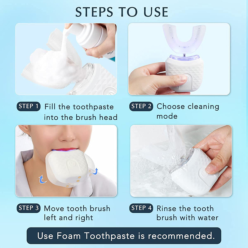 U-vormige oplaadbare lamp voor - Teeth Whitening Quick recensie en prijs