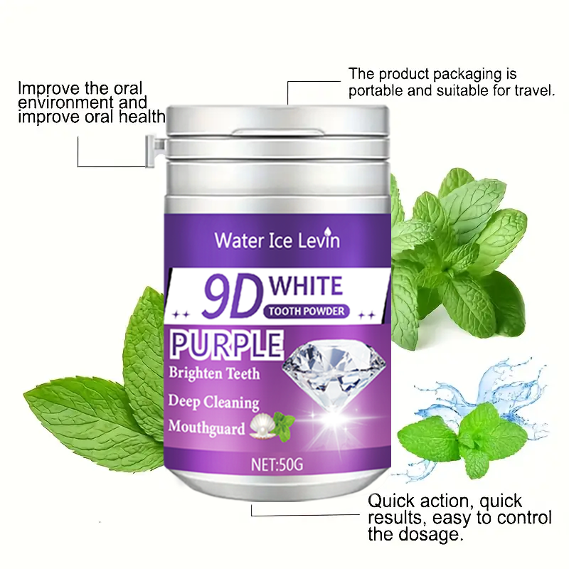 9D White Tooth Poeder verhelde - Teeth Whitening Zimba recensie en prijs