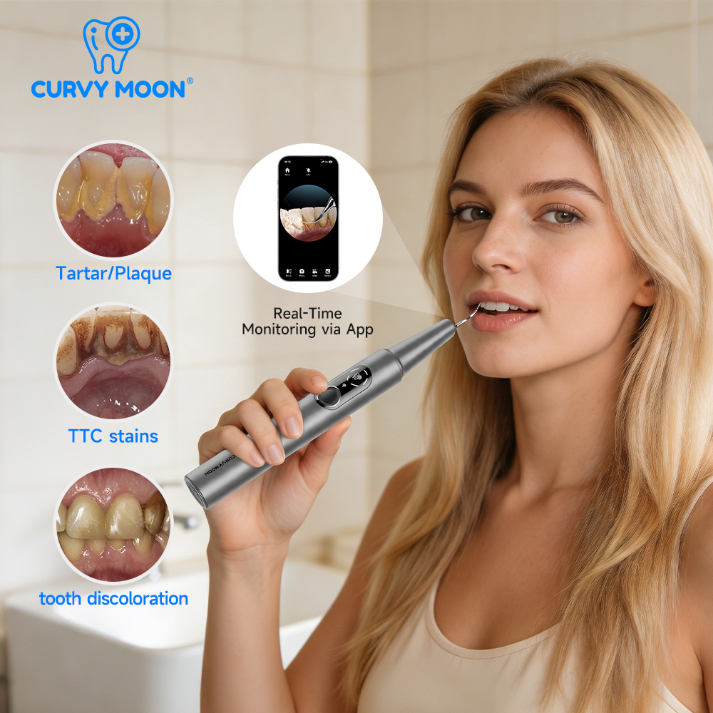 CURVY MOON Zichtbare elektrisc - Teeth Whitening Home recensie en prijs