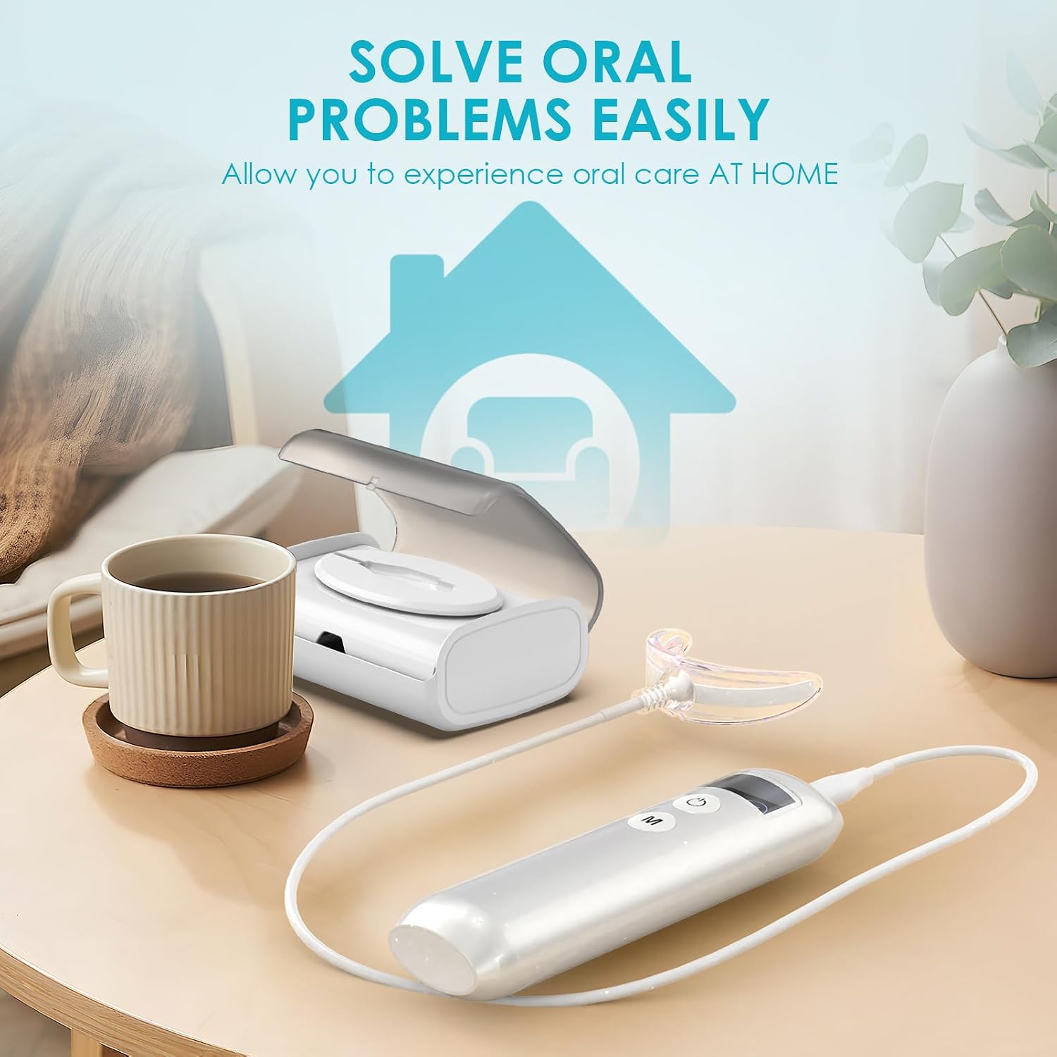 Tandenbleek-accelerator met 16 - Teeth Whitening Light Kit recensie en prijs