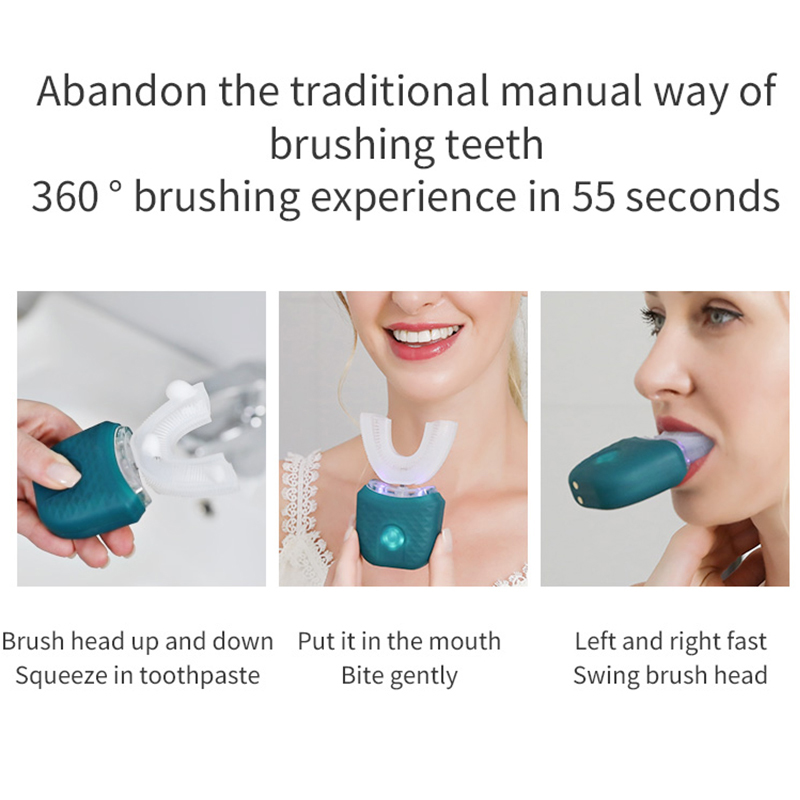 Draagbare U-vormige elektrisch - Teeth Whitening Light Kit recensie en prijs
