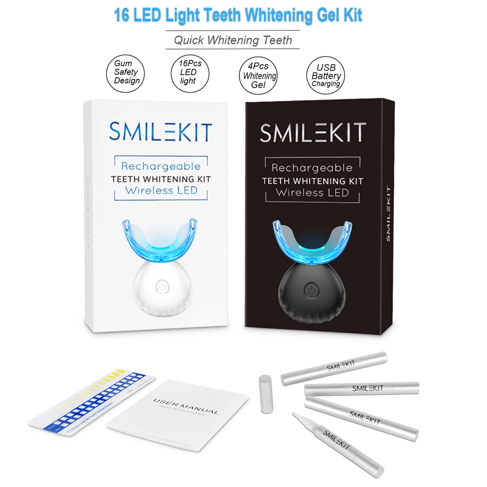 Tandheelkundige Tanden Whiteni - Teeth Whitening Light Kit recensie en prijs