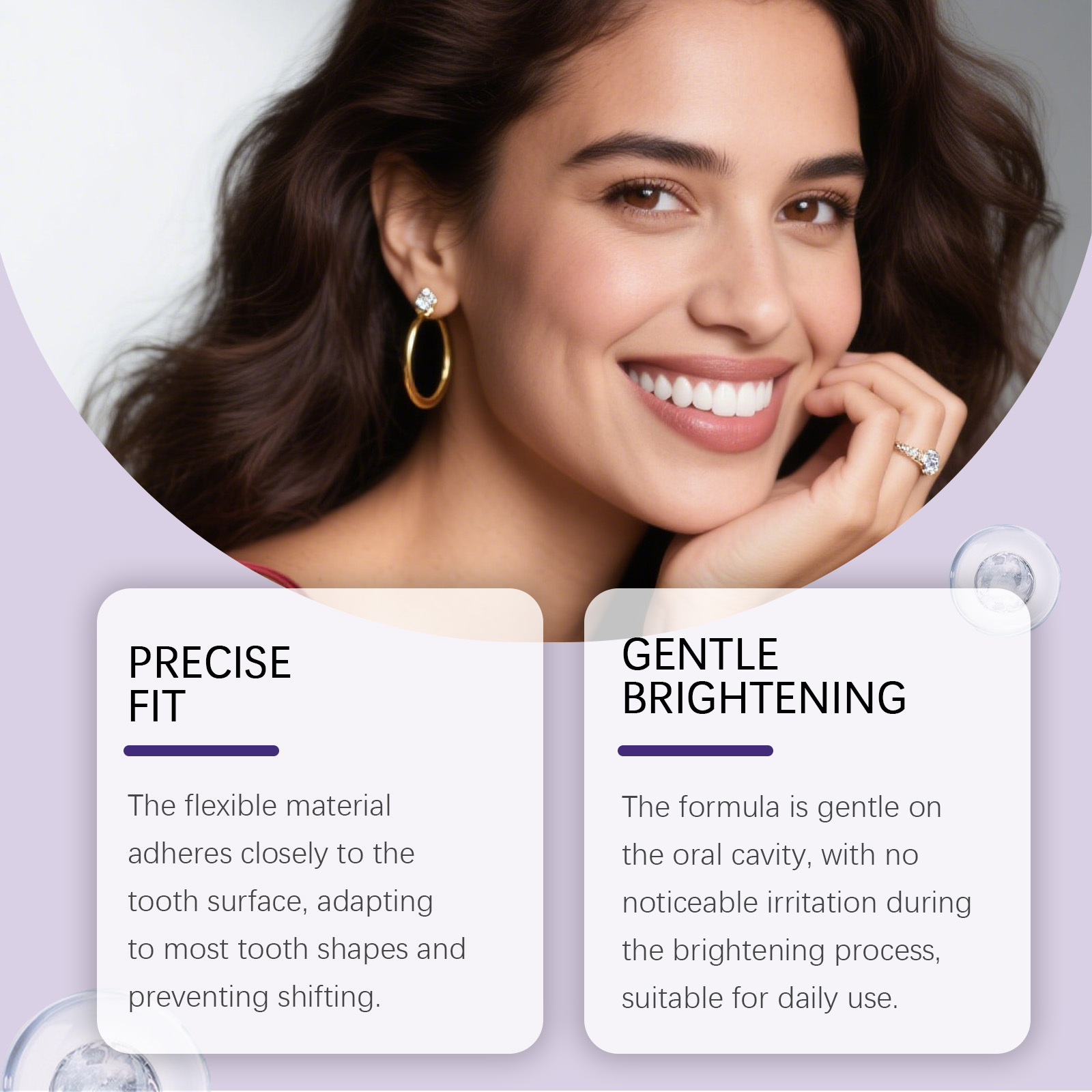 Paarse tandenbleekstrips – 30  - Teeth Whitening Quick recensie en prijs
